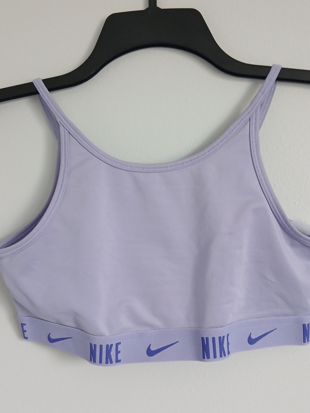 Nike Lavender Sports Bra with Branded Elastic